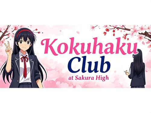 Kokuhaku Club — Confession at Sakura High — interactive AI story where you are the protagonist